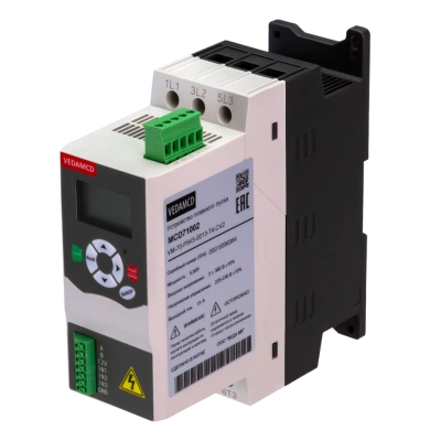 Устройство плавного пуска VEDA VM-70-P7K5-0017-T4-CV2 MCD71003 Устройство плавного пуска VEDA VM-70-P7K5-0017-T4-CV2 MCD71003